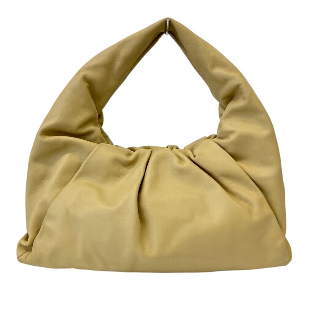 BOTTEGA VENETA The Shoulder Pouch One-Shoulder Bag 610524 Beige Women's
